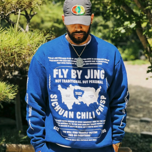 Fly By Jing Blue Sweatshirt