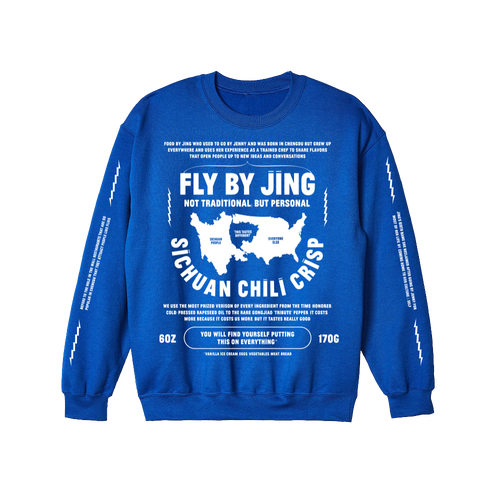 Fly By Jing Blue Sweatshirt